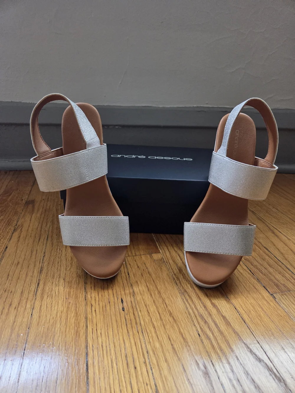 Andre Assous comfortable silver